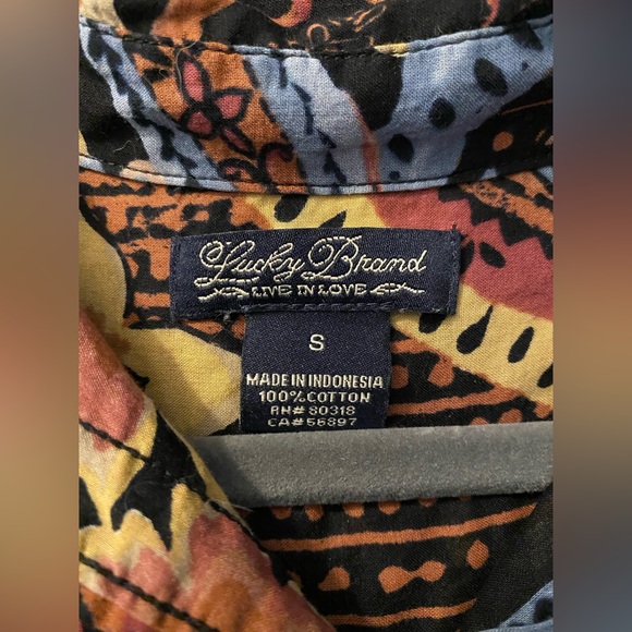 Lucky Brand Vintage Button Down Shirt - Picture 4 of 7